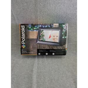 Polaroid‎ 7'' Digital Picture Frame Model PDF-700 LED Display Clock Calendar